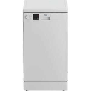 Lavastoviglie Slim Libera Installazione 10 Coperti Classe energetica E (A++) 5 programmi 45 cm Bianco Beko DVS05024W