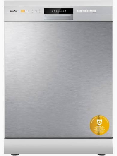 Comfeè CDWPF1201 Lavastoviglie Libera Installazione 60 cm 12 Coperti Classe E Silver
