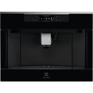 Macchina da caffè automatica da Incasso Altezza 45 cm Estetica Vetro Nero con Finiture Inox Antimpronta Electrolux KBC85X