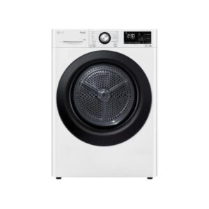 LG Asciugabiancheria 9 Kg SERIE V9 RH90V9AVBN Dual Inverter White e Black classe C