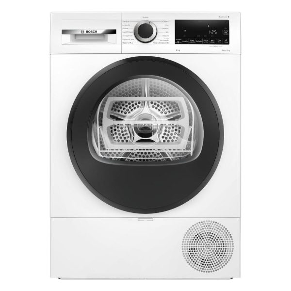 BOSCH Asciugabiancheria 8 Kg SERIE 6 WQG233D1II White classe C
