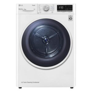 LG Asciugabiancheria 10 Kg SERIE V9 RH10V9AV4W Dual Inverter White e Black classe C